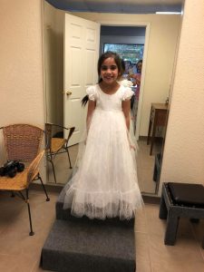 Adorable-Beautiful-Kid-Girl-Little-Bridal-Bridesmaid-White-Laced-Layered-Dress-Fit-Check