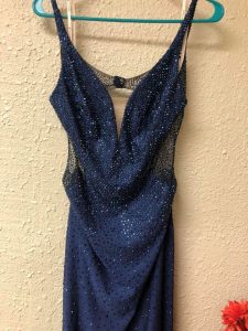 Details-Formal-Navy-Beaded-Evening-Dress-Gown-Altered-Fitted-Tailored-Design