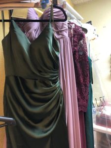 Shear-Green-Purple-Layered-Silk-Laced-Rack-Altered-Alteration-Fitted-Tailored-Design-Ready-Customer-Delivery